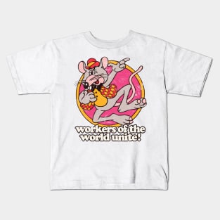 Workers Of The World Unite / Marxist Meme Design Kids T-Shirt